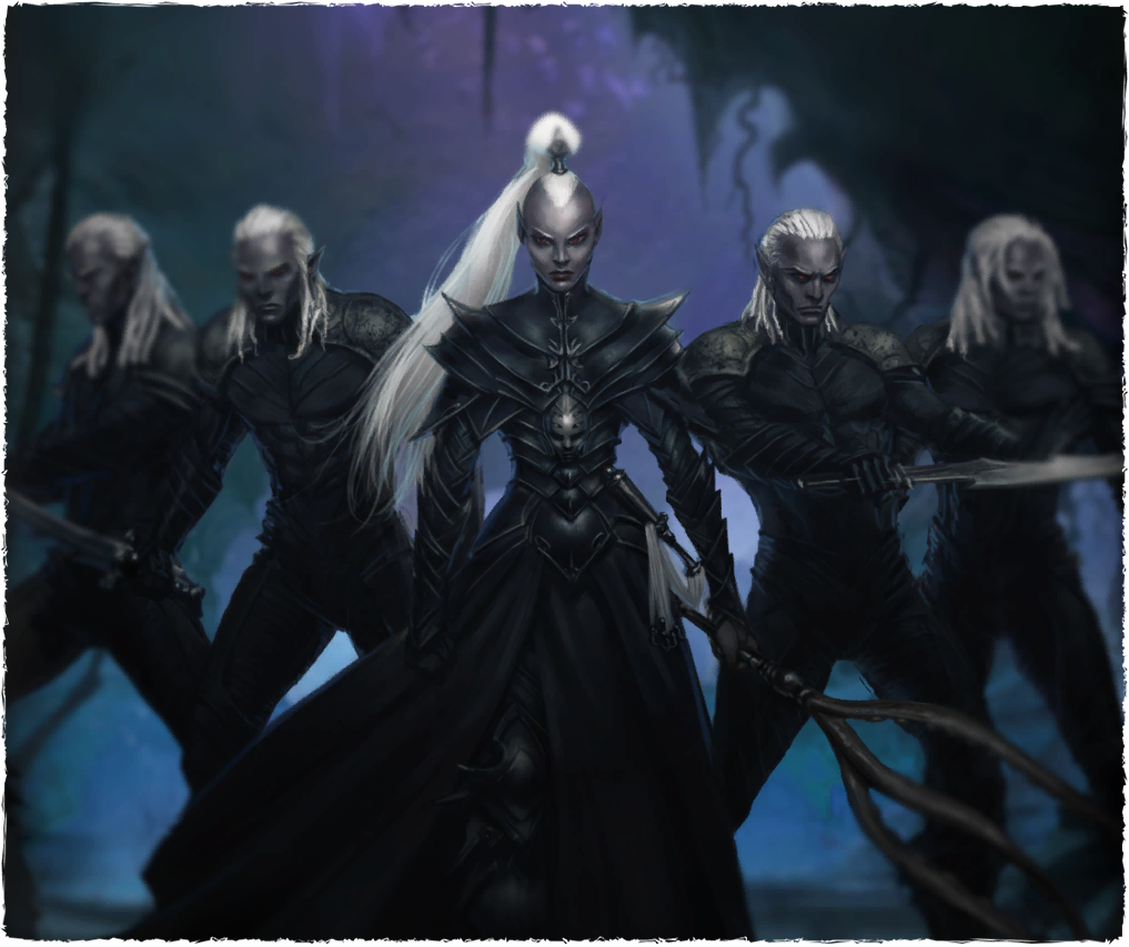 RESEÑA RECUPERADA DROW DUNGEONS AND DRAGONS 4º EDICION