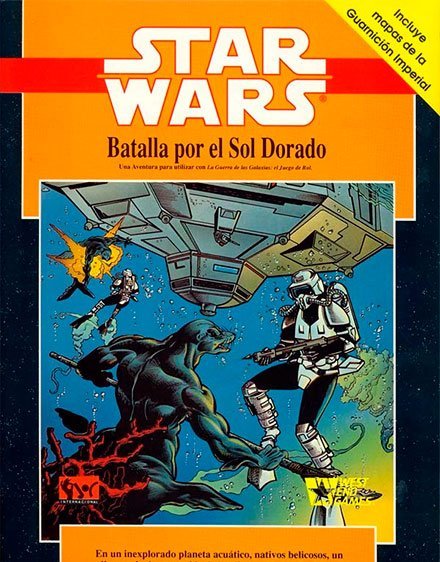 RESEÑA RECUPERADA BATALLA DEL SOL DORADO STAR WARS D6